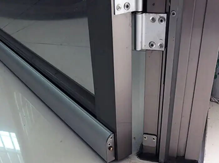 Commercial steel door frame repair