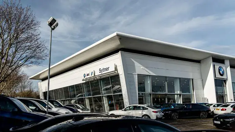 BMW Rayner, Worcester — <div class="projSlider-overlay">
              <span class="projSlider-tag">BMW Rayner, Worcester</span>
              <h3 class="projSlider-name">Double Glazed Unit Replacement</h3>